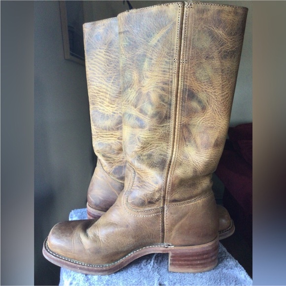 Frye campus 14L boots dark brown - Picture 4 of 15